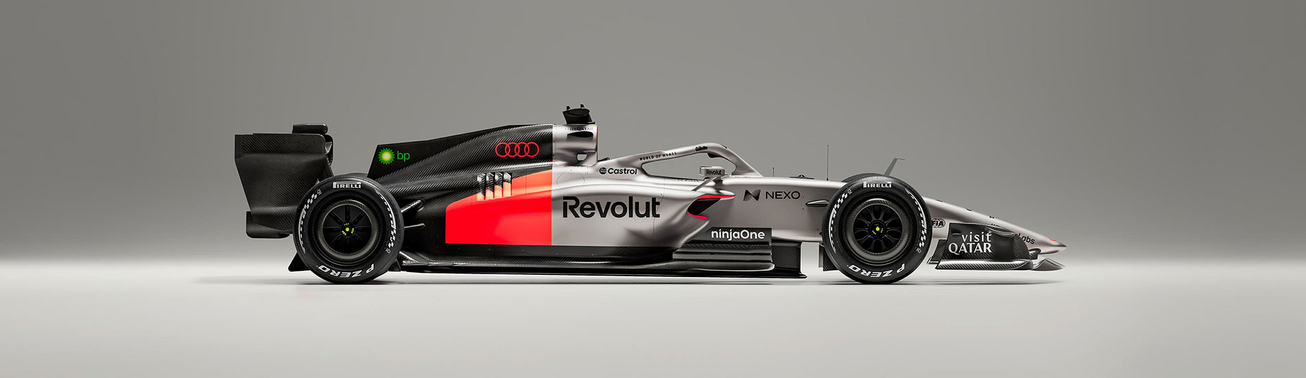 Audi F1 Header New