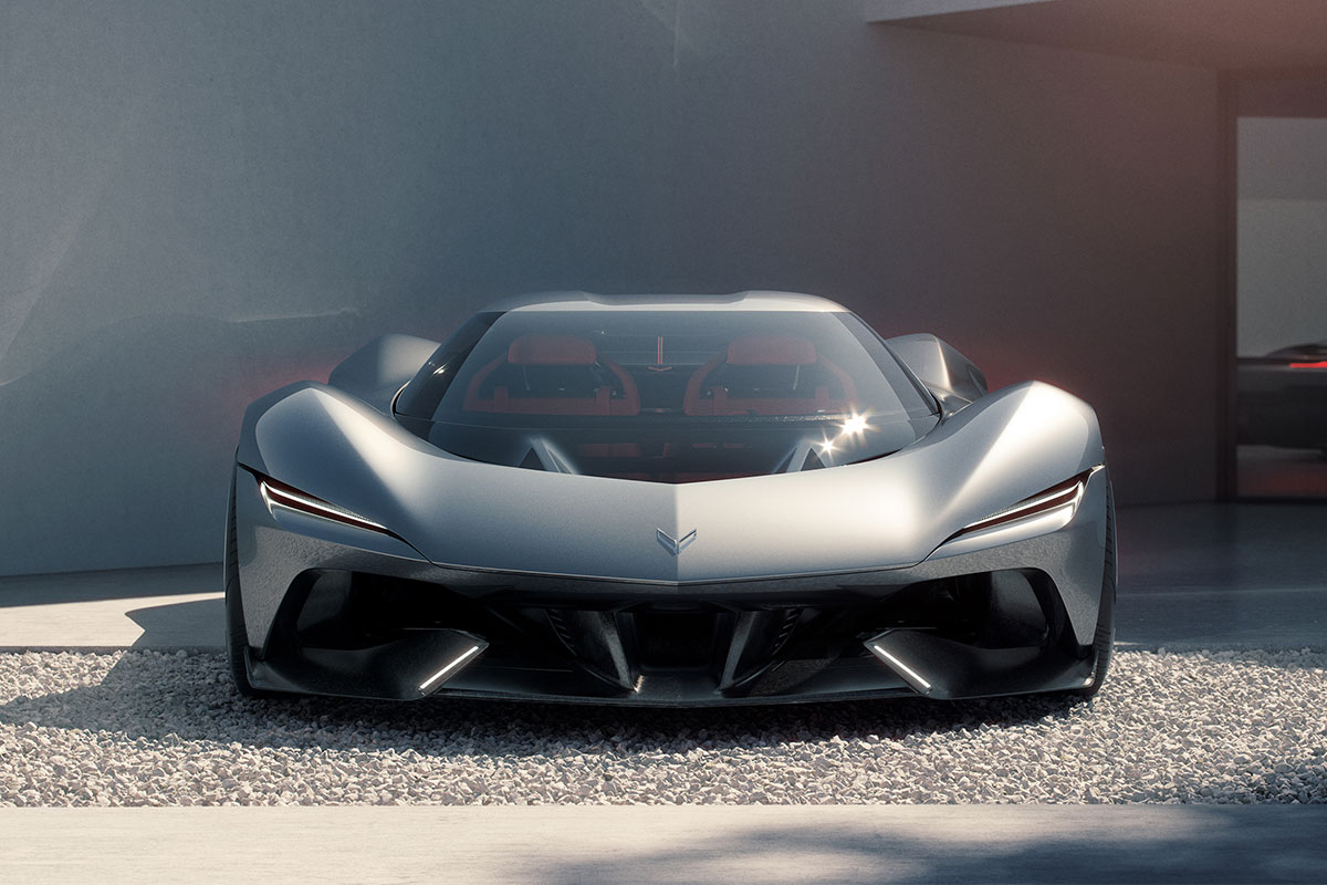 Chevrolet Concept CX Front View